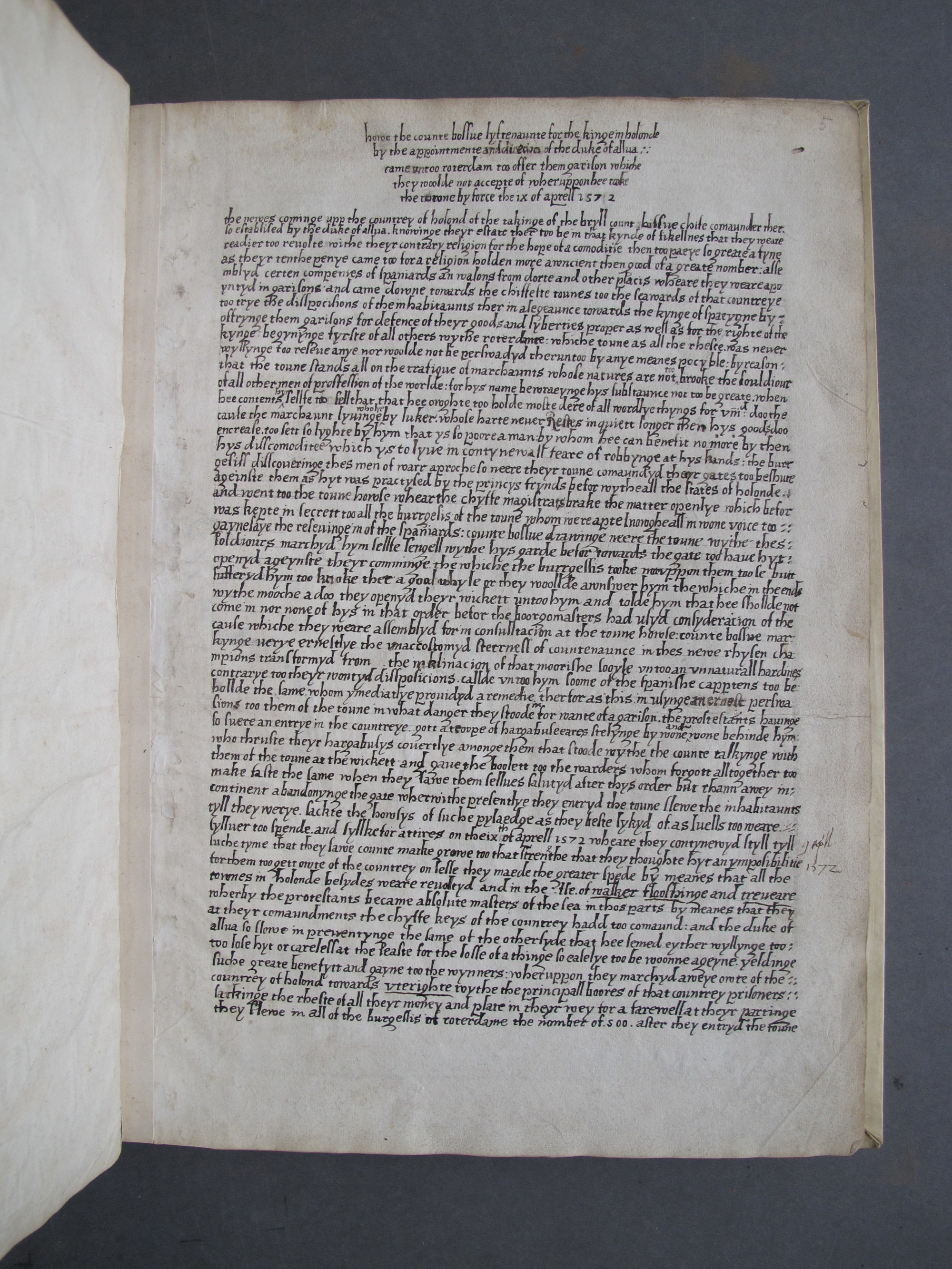 Folio 5 recto