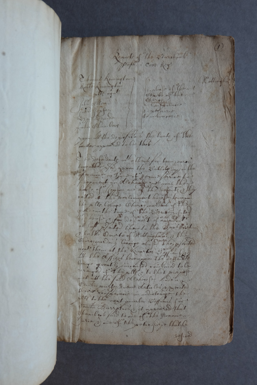 Folio 1 recto
