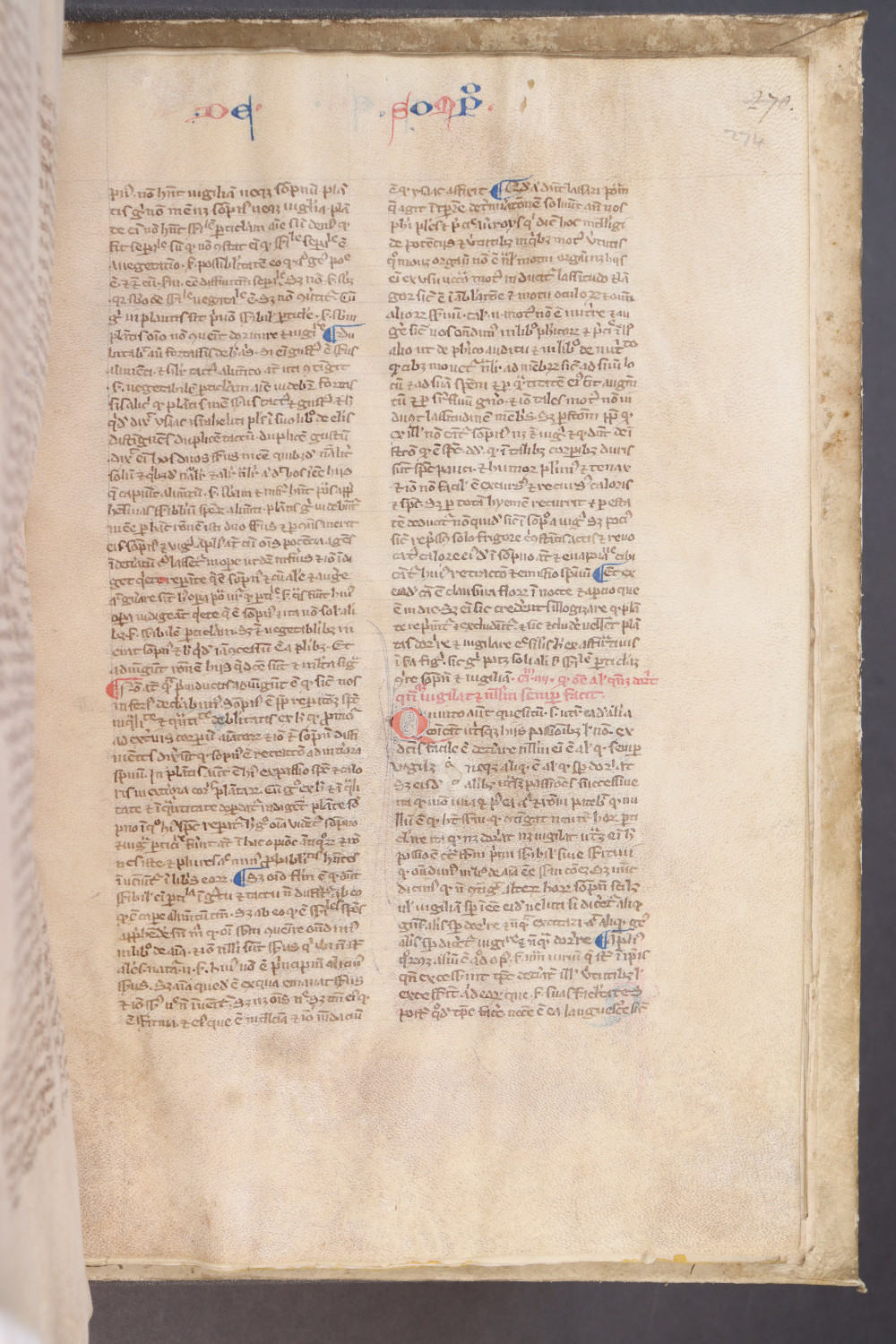 Folio 274  recto