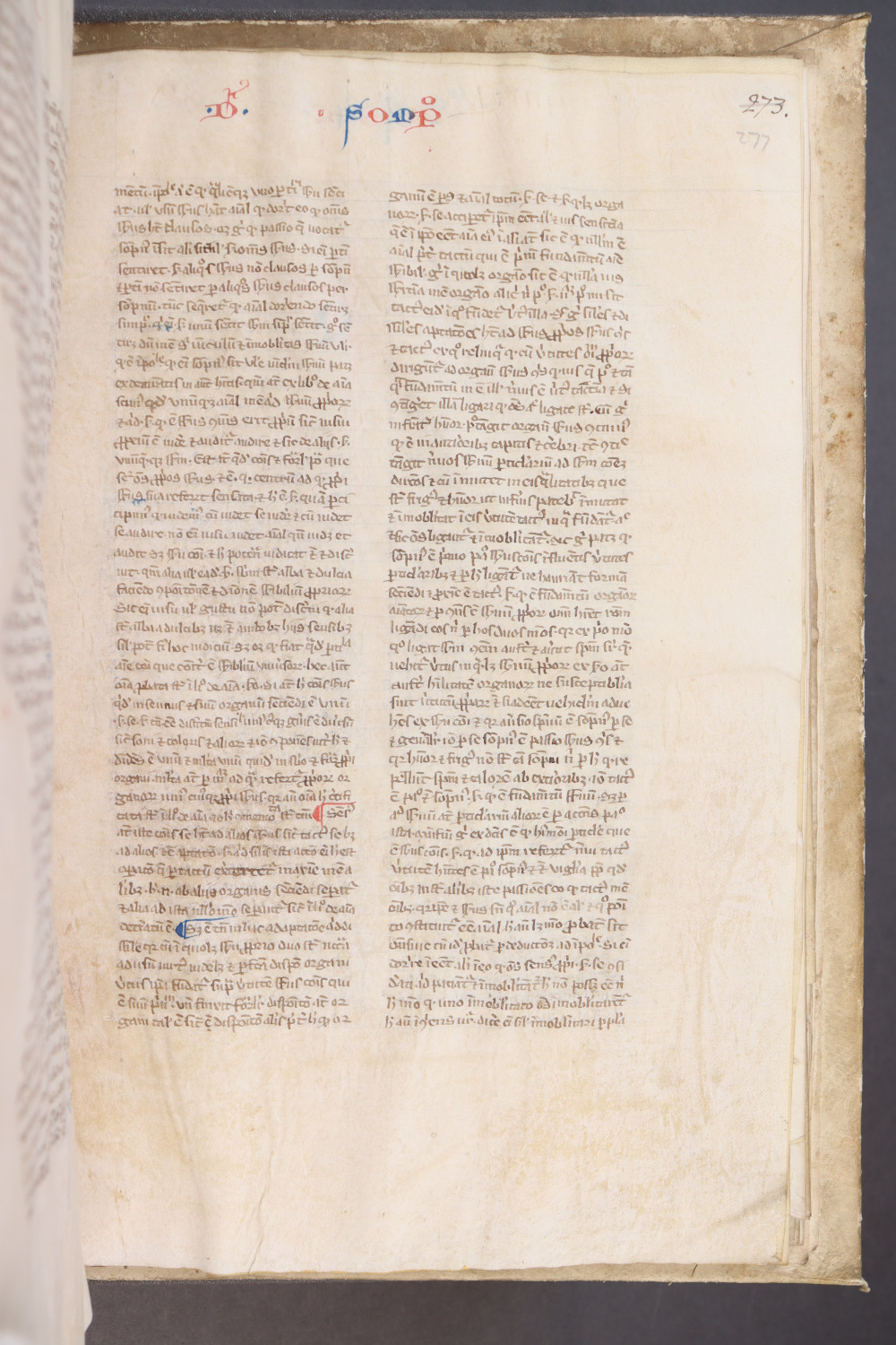 Folio 277  recto